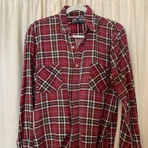 Jax Vanek plaid flannel